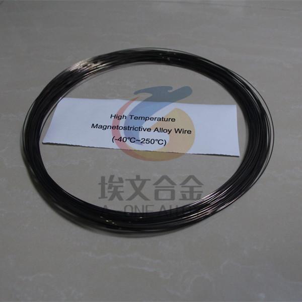 Magnetostrictive waveguide straight wire used in Magnetostrictive level gauge/sensor with stock size 0.5mm/0.75mm/0.8mm