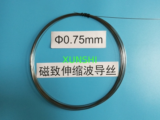 magnetostrictive waveguide straight wire in huge stock with size of diameter 0.5mm/0.75mm/0.8mm