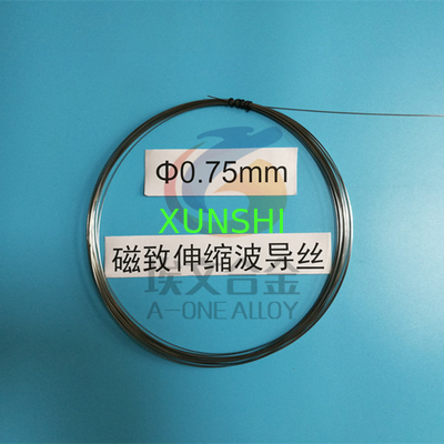 magnetostrictive waveguide straight wire in huge stock with size of diameter 0.5mm/0.75mm/0.8mm