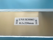 R30003 high strength non magnetic anti-corrosion elastic alloy strip