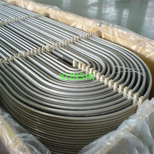 Stainless steel U-bent tube for feed water heater
