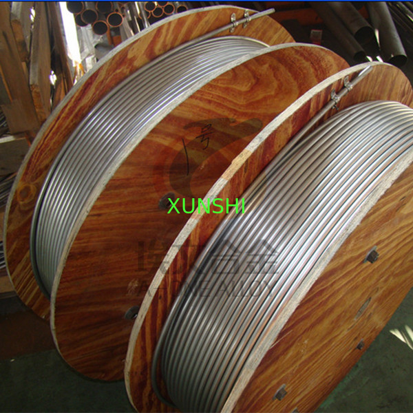 Stainless steel coiled tubing extra long with max length up to 1000 meters PED/DNV/BV cert